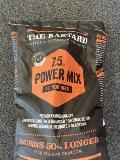 The Bastard Powermix 7,5 Kg Charbon De Bois, Marabu, Mesquite, Quebracho, Black Thorn