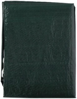 Housse Pour Barbecue Kinzo Garden - Ronde - Ø 70 Cm - Hauteur 80 Cm - Noir -Grill Feu Maison 929x1200