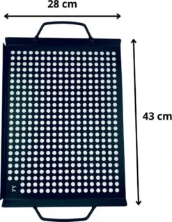 Orange85 De Barbecue Orange85 - 43x28cm - Antiadhésive - BBQ - Viande - Légumes -Grill Feu Maison 930x1200 3