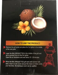 Bali Briquettes - Briquettes De Noix De Coco - Briquettes De Noix De Coco - Noix De Coco - Charbon De Bois - BBQ - 12 KG -Grill Feu Maison 935x1200 6