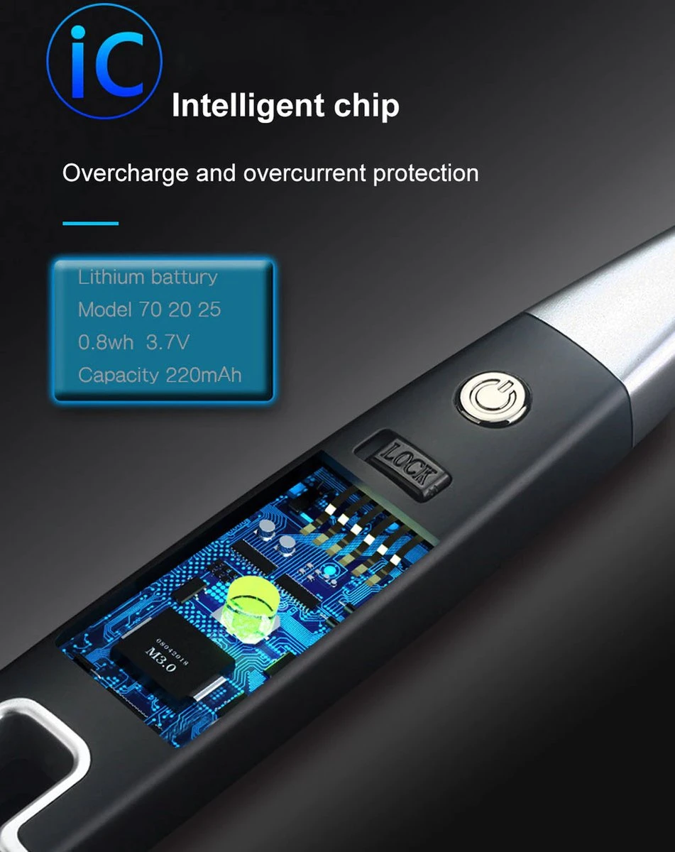 PLASMA - Briquet Plasma - Briquet Plasma USB Rechargeable - Briquet électrique - Briquet Arc - Wit 8 PLASMA - Briquet Plasma - Briquet Plasma USB Rechargeable - Briquet électrique - Briquet Arc - Wit – Image 8