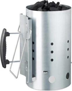 EliteGrill BBQ Starter XL Avec Poignée De Sécurité - Démarreur Au Charbon De Bois