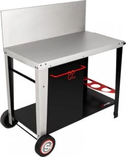 Somagic 919147 Desserte Mã©Tal Sur Chariot Pour Plancha, Multicolore -Grill Feu Maison 960x1200 5