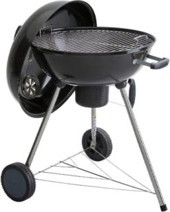 NATERIAL - Barbecue à Charbon PHOENIX ALPHA II - 8 Personnes - Ø 57 Cm - H. 97 Cm - Acier émaillé - Zwart - Kogelbarbecue