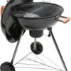 NATERIAL - Barbecue à Charbon PHOENIX ALPHA - 8 Personnes - Ø 57 Cm - H. 97 Cm - Acier émaillé - Zwart - Barbecue Boule