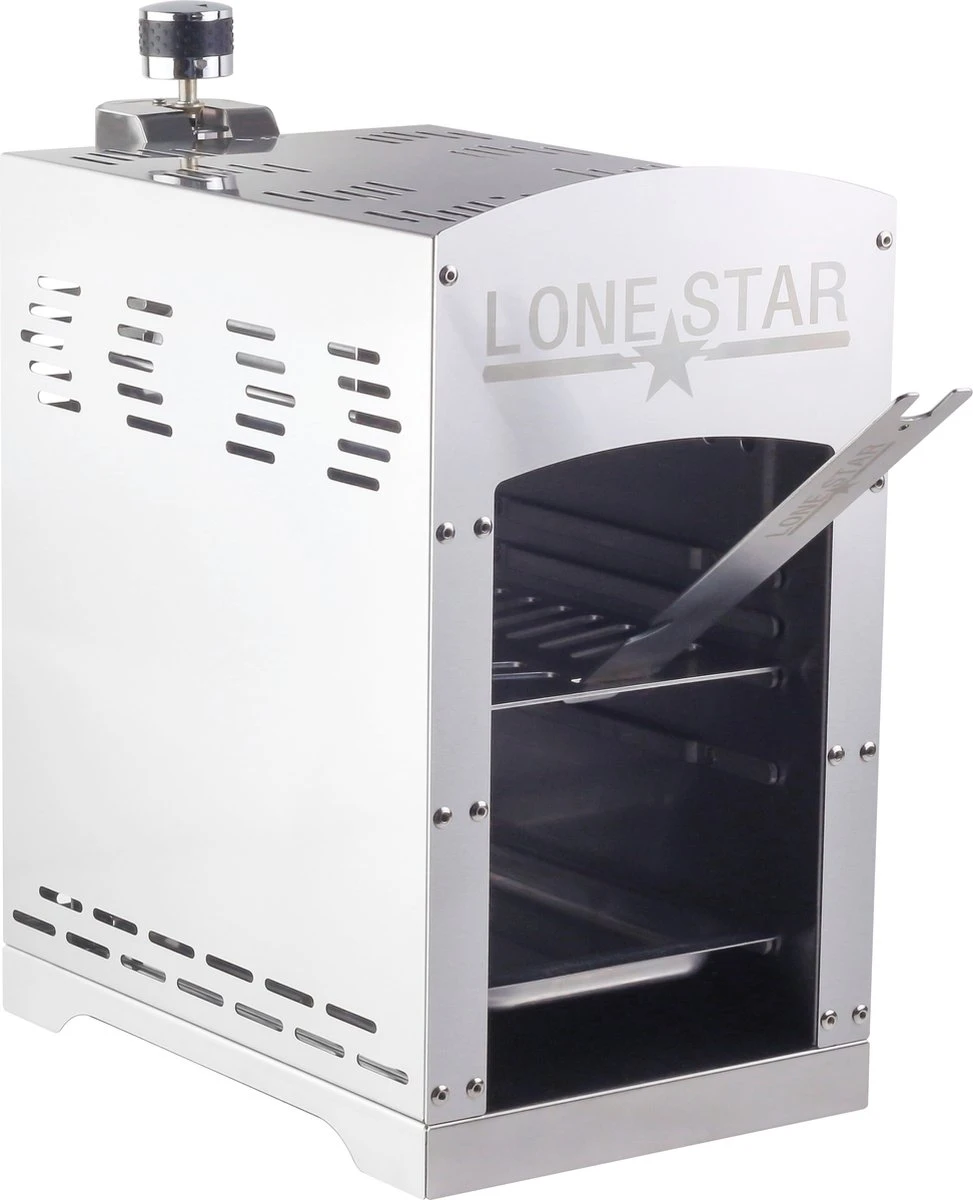 Modèle De Table 'Beefmaker' Pour Barbecue à Haute Température / Barbecue à Gaz - 800 Degrés Celsius - Acier Inoxydable - 42x40x22 5 Modèle De Table 'Beefmaker' Pour Barbecue à Haute Température / Barbecue à Gaz - 800 Degrés Celsius - Acier Inoxydable - 42x40x22 – Image 5