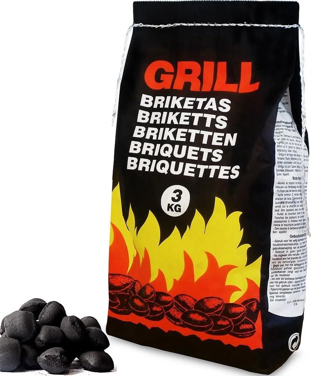 Deuba 27 Kg De Briquettes De Charbon De Bois 9 X 3 Kg De Briquettes De BBQ 2 Deuba 27 Kg De Briquettes De Charbon De Bois 9 X 3 Kg De Briquettes De BBQ – Image 2