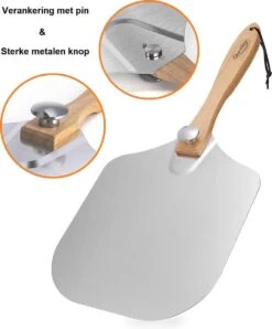Pelle à Pizza - Incl. Coupe- Pizza - Pliable - Spatule à Pizza - Pelle à Pizza - Qwality à Gâteau - Qwality -Grill Feu Maison 993x1200 1